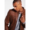Oakwood CASEY - Chaqueta de cuero - cognac