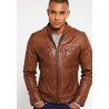Oakwood CASEY - Chaqueta de cuero - cognac
