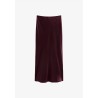 New Look BIAS CUT MIDI - Falda larga - burgundy